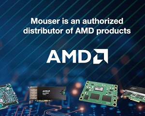 마우저 일렉트로닉스, AMD 최신 AI 및 엣지 기술 공급